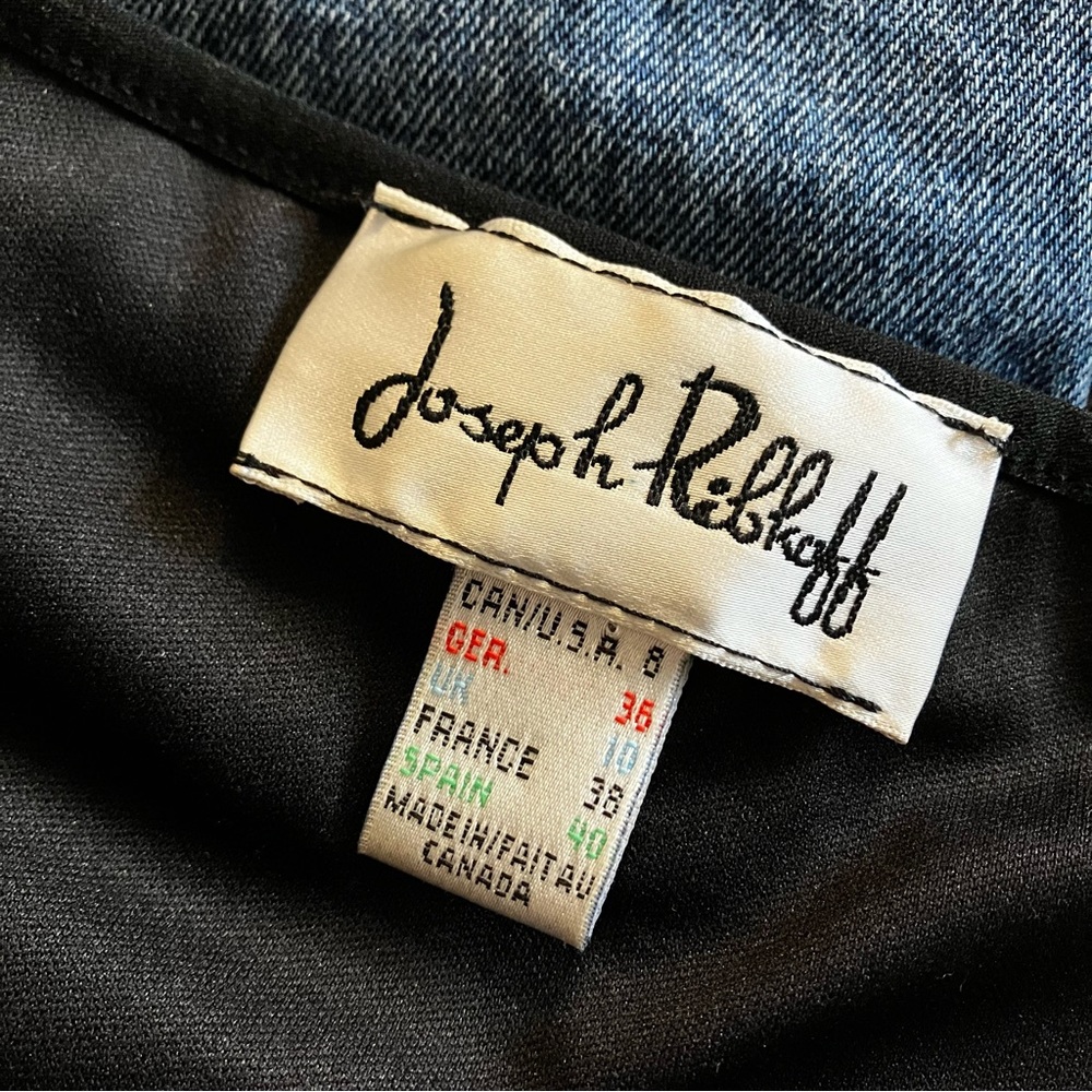 Joseph Ribkoff Ruffled Tee - Picture 3 of 5